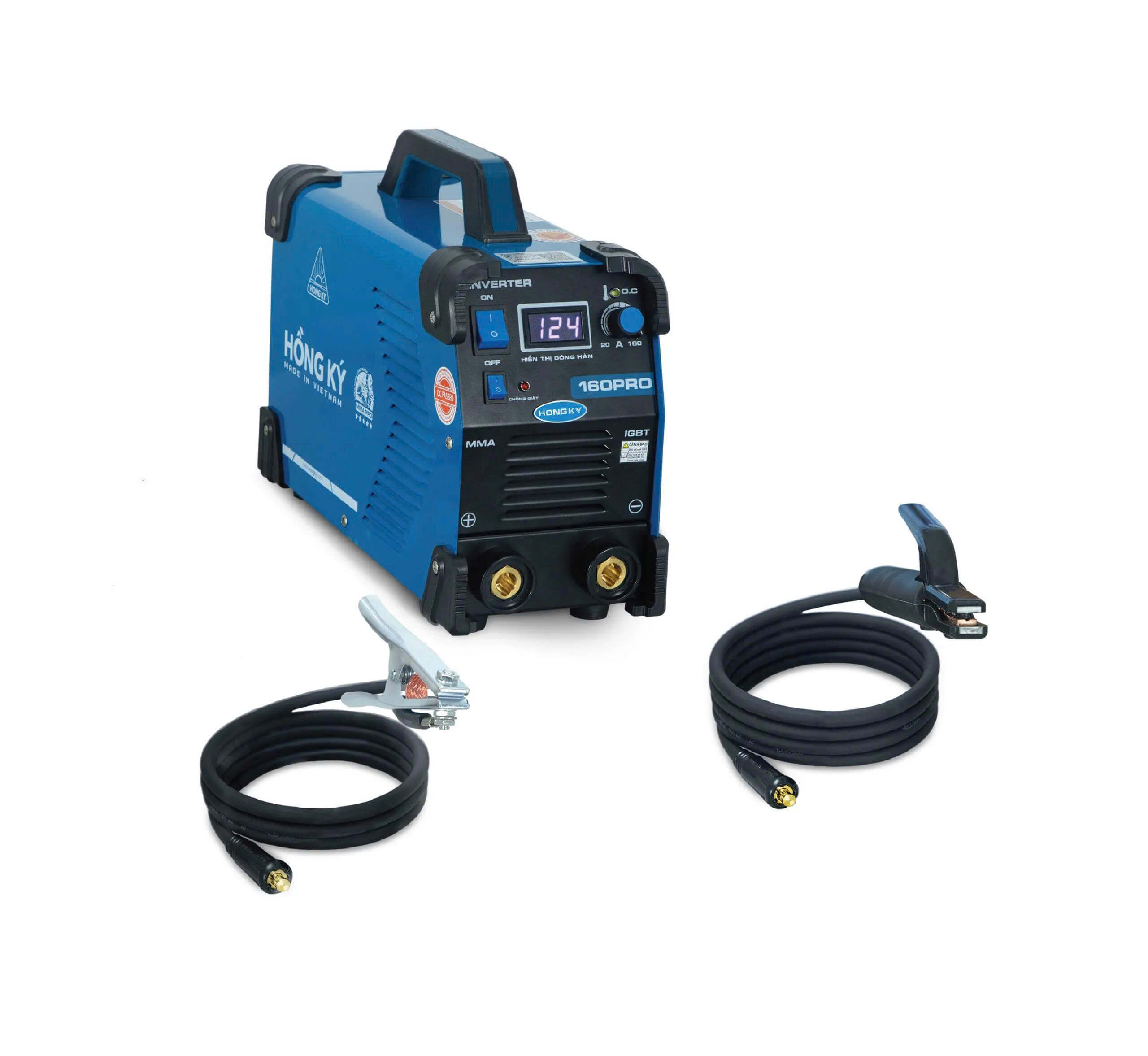 Máy Hàn Que Hồng Ký Pro MMA160PRO Chống Giật (160A) - Công Nghệ IGBT, Chính Hãng - Ảnh 3