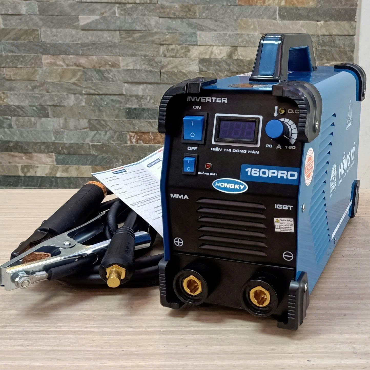 Máy Hàn Que Hồng Ký Pro MMA160PRO Chống Giật (160A) - Công Nghệ IGBT, Chính Hãng - Ảnh 4